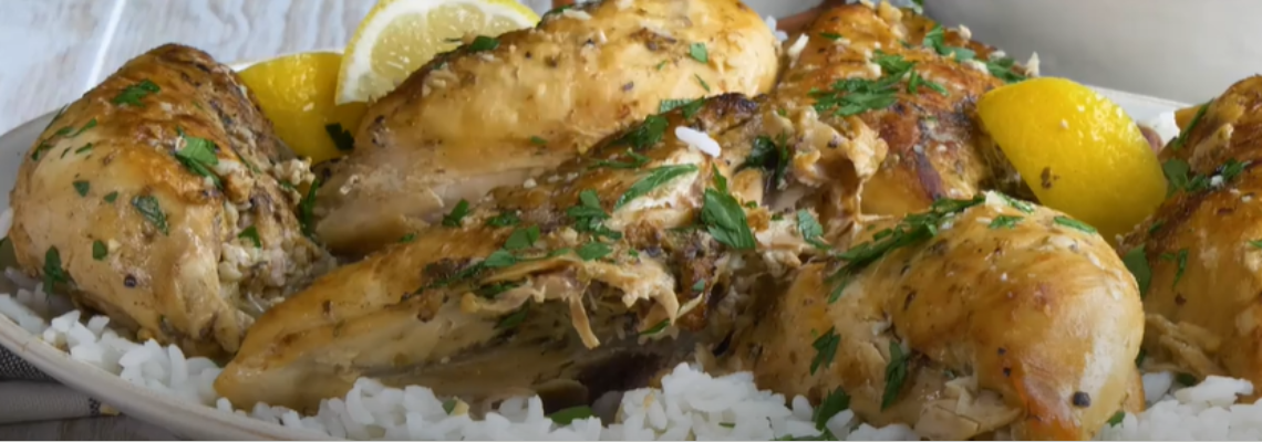 New Recipe - Slow Cooked Lemon Chicken