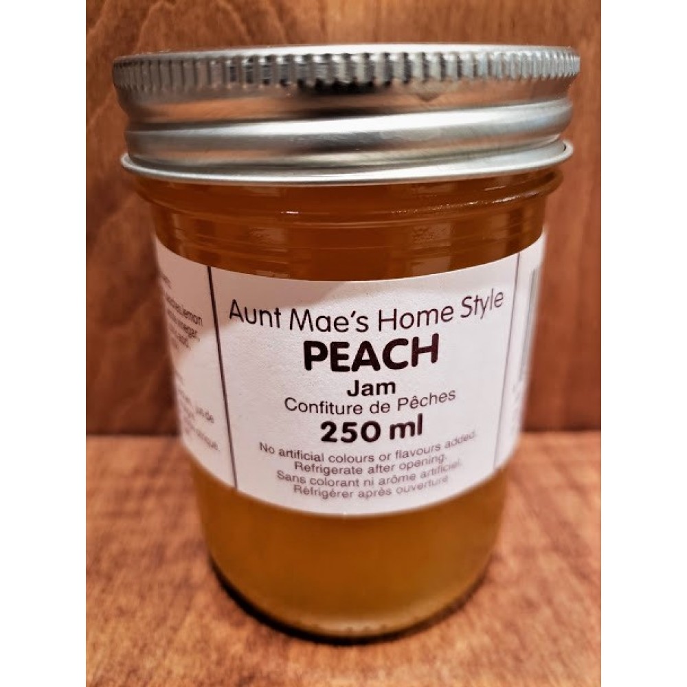 Homemade Peach Jam - 250 ml